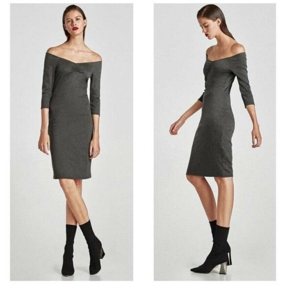 Zara Dresses & Skirts - NWT Zara Trafaluc Ponte Di Roma Bodycon Midi Dress